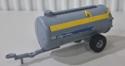 $12.51 • Buy Vintage Britains 956 Alfa-laval Vacuum Tanker Trailer 1979 Diecast Farm Toy