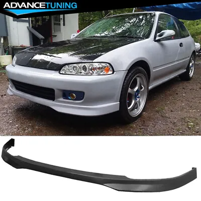 Fits 92-95 Honda Civic EG Hatchback Coupe 2DR Type-R Front Bumper Lip Spoiler PP • $55.99