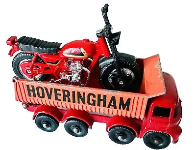 Lesney Matchbox Hoveringham No 17 Tipper Truck 1963 1:64 + Motorcycle Bike • $20