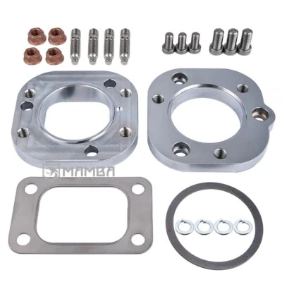 T3 Turbo Manifold Flange Adaptor Kit For Toyota Landcruiser 1HZ 75 79 80 105 TW • $242