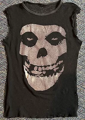 Vintage 1999 Misfits Crimson Ghost Mesh Shirt • $135