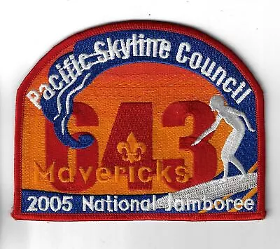 2005 National Jamboree JSP Pacific Skyline Council BSA Mavericks RED Bdr. [ELL- • £7.66