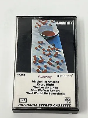 Paul McCartney S/T Cassette Tape Self Titled 1970 Columbia PCT 36478 VG Amazed • $8