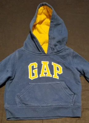 Baby Gap Blue Hoodie - Age 3-6 Months  • £2.90