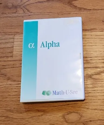 Math U See  Alpha   DVD   Single Digit Addition & Subtraction • $5.99