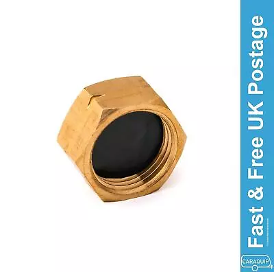 Gas Copper Pipe Compression Fitting 1/4 To 5/16 Blanking Nut LPG Caravan Camper • £6.95