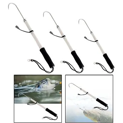£8.65 • Buy Fishing Gaff Fish Gaff Hook Durable Stainless Steel Telescopic Boat Fishing With