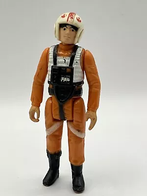 Vintage Star Wars Luke Skywalker X-wing Pilot 1978 Kenner G.M.F.G.I Hong Kong • $20