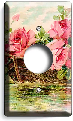 Vintage Roses Flowers In Boat Light Switch Outlet Wall Plates Retro Floral Decor • $17.99