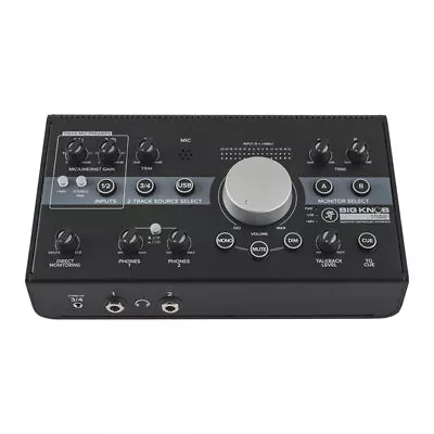 Mackie Big Knob Studio Monitor Controller And 2 X 2 USB Audio Interface Analogu • £223.56