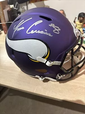 Kirk Cousins Full Size Replica Football Helmet Minnesota Vikings  • $200