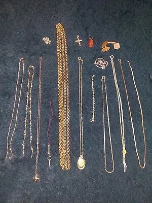 £5 • Buy Gold Coloured Job Lot Jewellery Bundle