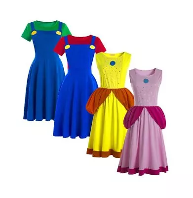 Adult Size Mommy Princess Dress Mommy And Me Matching Family Daisy Dress Costume • $27.70