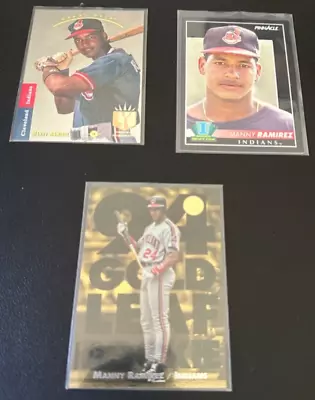 Manny Ramirez 3 Card Lot! • $6