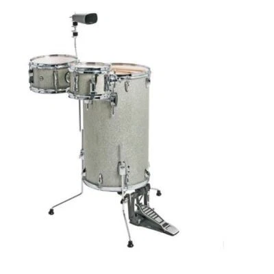DXP Cocktail Drum Kit Silver Sparkle • $597.95