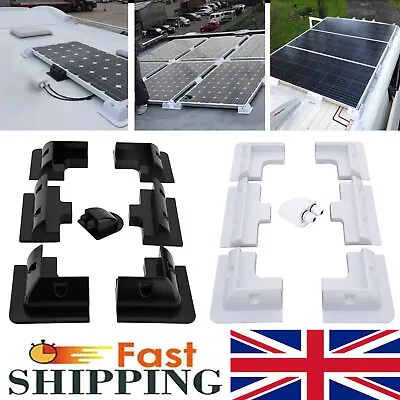 Solar Panel Mounting Bracket Kit For Solar Panel RV Boat Caravan Camper Vans UK • £8.99