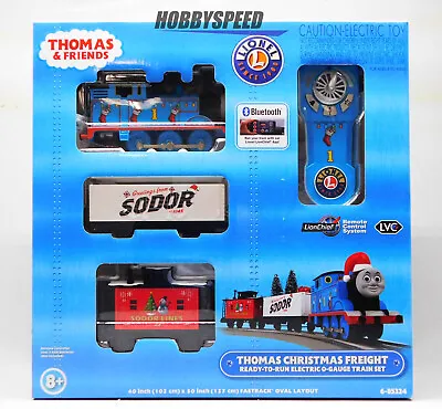 $198.84 • Buy LIONEL THOMAS & FRIENDS CHRISTMAS FREIGHT TRAIN SET O GAUGE Holiday 6-85324 NEW