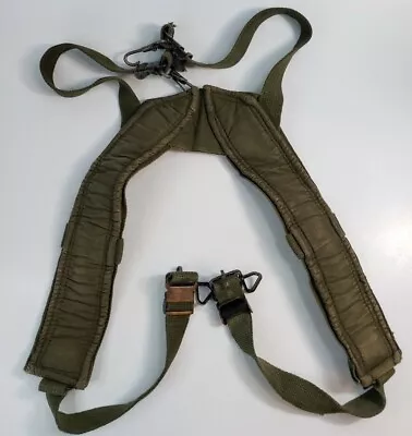 US Army Military M1956 M56 Suspenders Web Field Gear Regular 1960’s Vietnam Era • $39