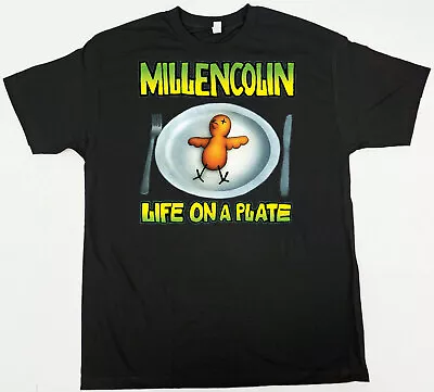 New Rare Millencolim Life On A Plate T-Shirt Black Men Size • $17.99