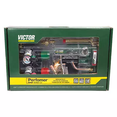 Victor G150 0384-0948 Acetylene Welding Cutting Brazing Kit With Tanks And Tote • $574.01