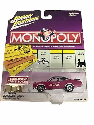  2002 Johnny Lightning Monopoly Series #8 - Virginia Ave.-1971 Plymouth Duster • $25