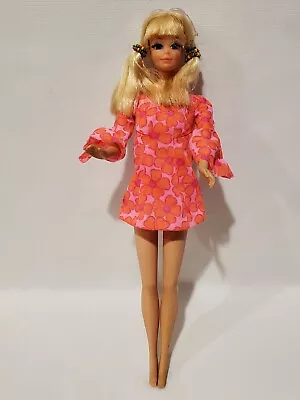 Vintage Barbie Talking PJ Doll In Original Dress Pigtails Sunglasses MUTE READ • $89.95