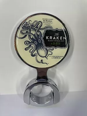 $39.95 • Buy Kraken Rum Dry Font 82mm Decal Spirit Keg Kegerator Beer Tap Badge Decal