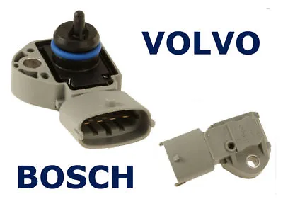 $51.94 • Buy Genuine BOSCH Fuel Rail Pressure Sensor (FOR Volvo S60 S80 V70 XC70 XC90 P0193)