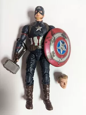 Marvel Legends Endgame Worthy Captain America Walmart Exclusive 6  Figure  • $30