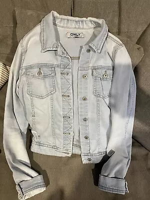 Only Label Myer Light Denim Jacket Size 8-10 (36) • $20