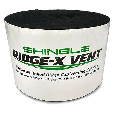 Shingle Ridge-x Vent Shingle Roofing Ventilation Solution • £46.84