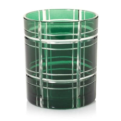 $11.93 • Buy Yankee Candle Green Plaid Votive Holder