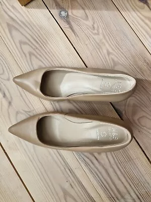 Size 4 Nude High Heel Marks & Spencer Shoes • £0.99