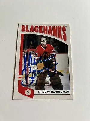 Murray Bannerman Signed 2005 In The Game Chicago Blackhawks Card # 175 • $9.99