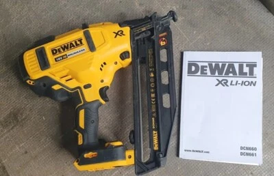£200 • Buy DEWALT DCN660NT-XJ 18V XR 16 Gauge Second Fix Nailer - Bare Unit
