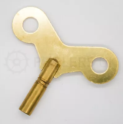 XL Clock Key Brass Winding Clock Keys 'LARGE' Winged Type 1.75mm To 6.75mm • $5.84