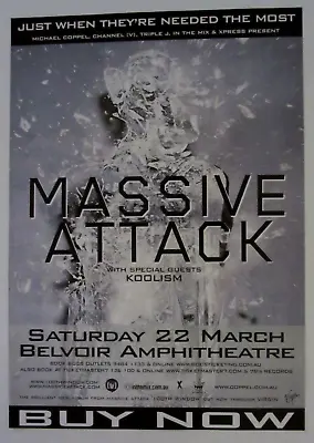 Massive Attack / Koolism Original Tour Poster • £33.95