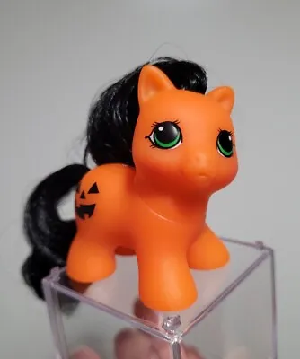 HQG1C Vintage G1 Teeny Tiny Baby My Little Pony 'Lil Pumpkin' Halloween *Read* • £54.99