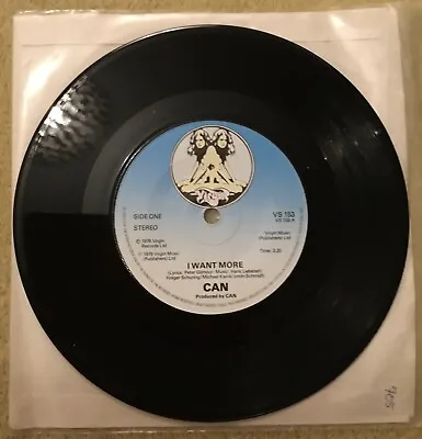 CAN- I Want More. 7’ Krautrock. Vinyl Single. 1976. VS153. • £3.45