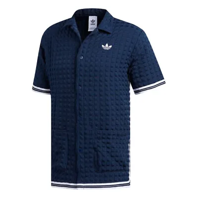 $45 • Buy Adidas Originals Men's Check Snap T-Shirt - Navy