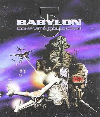 $94.99 • Buy BABYLON 5 Complete Series DVD Box Set Season 1 2 3 4 5+Movie+Crusade Series 
