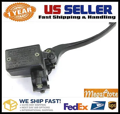 Honda Shadow VT500 VT700 Nighthawk CB250 CB450 CB650 Brake Master Cylinder BLACK • $21.50