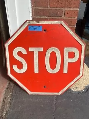 Vintage Stop Sign 23.5  X 23.5   • $200