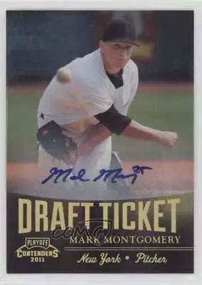 2011 Playoff Contenders Draft Tickets Signatures Mark Montgomery #DT78 Auto • $2.52