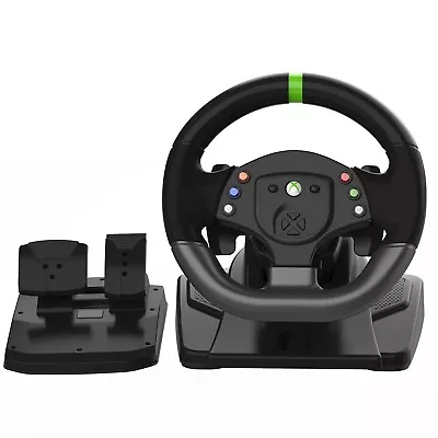 DOYO Xbox 360 PC Switch Game Racing Steering Wheel Plug And Play Gaming Driving • $77.76