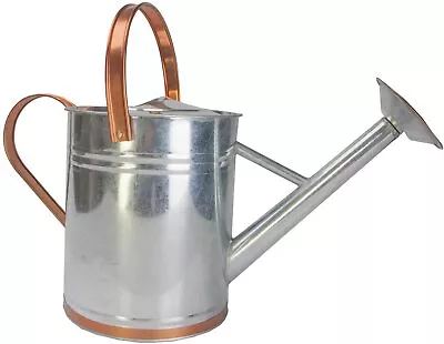 Panacea Products Galvanized Silver Watering Can 2 Gallon • $37.82