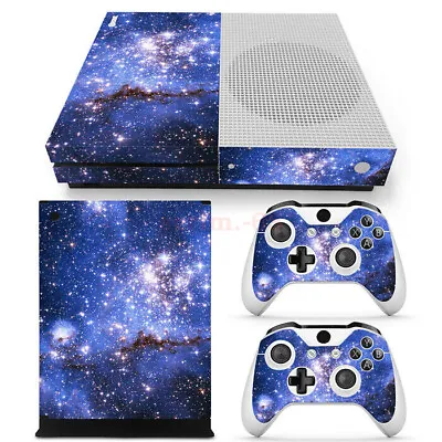 1 Set -- Xbox One S Slim Console Controllers Vinyl Skin Sticker Decal Covers AU • $25.57