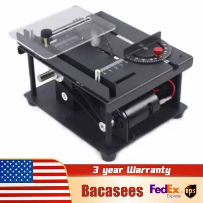 Portable Compact Miniature Table Saw Rotating Speed 1000-3000r/min Work Shop • $63