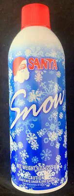 $5.91 • Buy Santa Snow Spray Aerosol Snow 9oz Can Crafts Wedding Fake Artificial Christmas