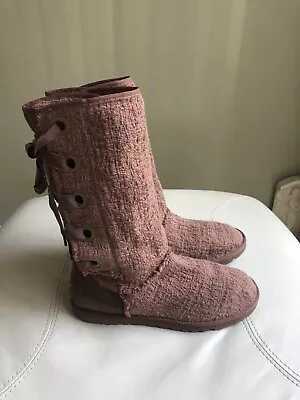 UGG Women’s Heirloom Lace Up Boots Size: US 8 • $32